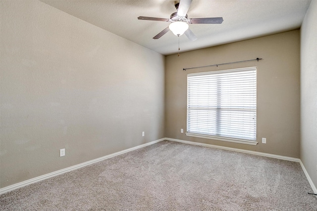 140 Champion Ct, Weatherford, TX 76087 - carpeted empty room with ceiling fan and baseboards