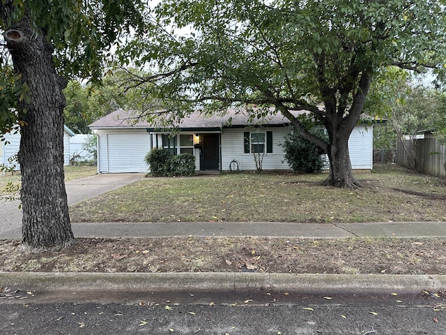 view of ranch-style home