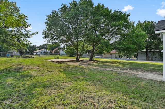 view of yard