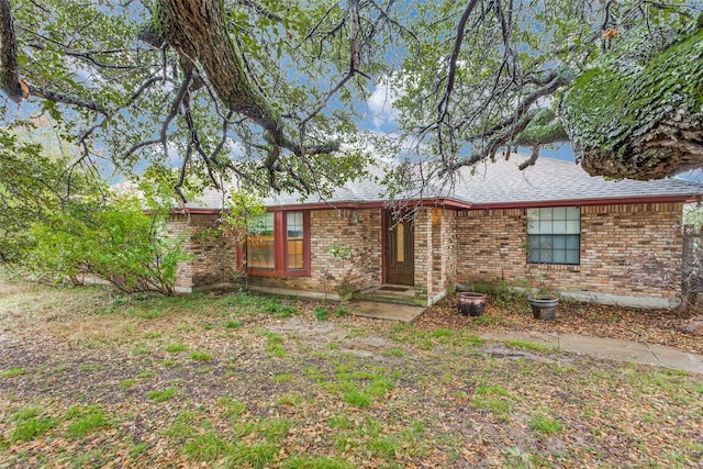 view of ranch-style house