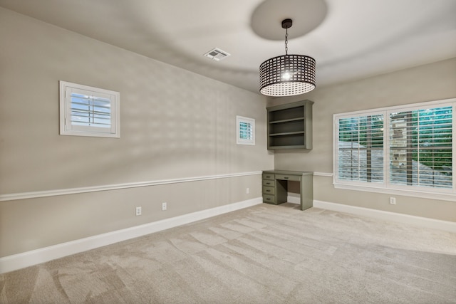 549 Round Hollow Ln, Southlake, TX 76092 - unfurnished dining area featuring carpet