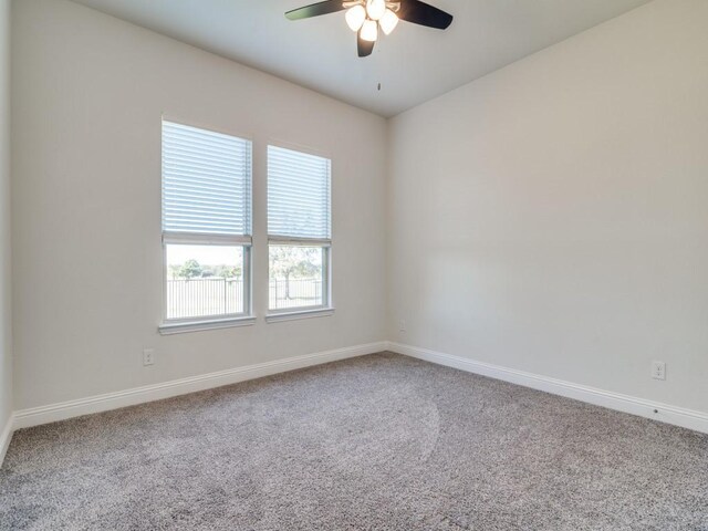 2317 Llano Dr, Royse City, TX 75189 - carpeted spare room with a ceiling fan and baseboards