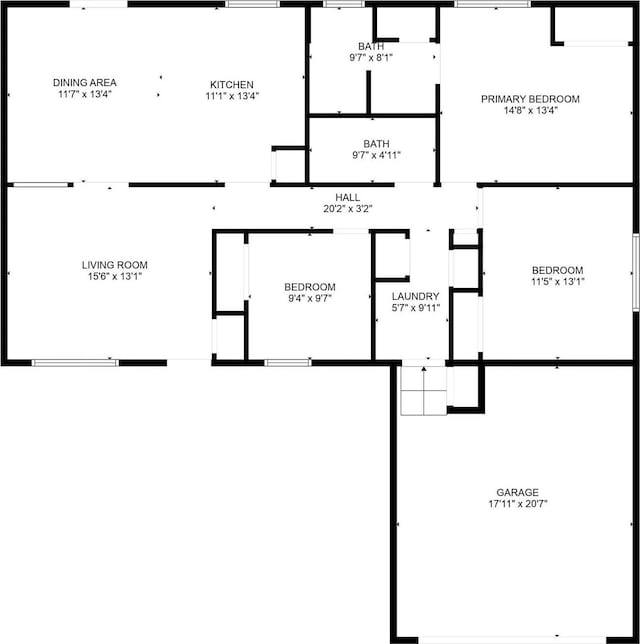 1246 Woodburn Trl, Dallas, TX 75241 - home floor plan