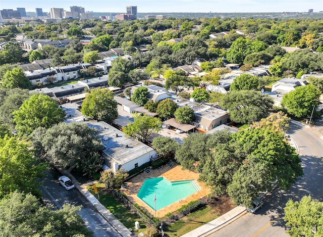 aerial view