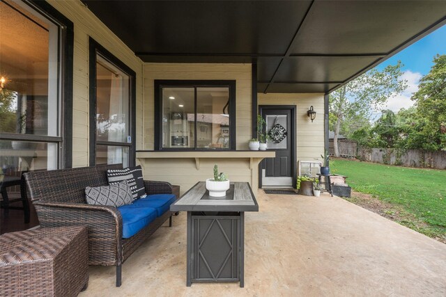 view of front of property with a garage and a front yard