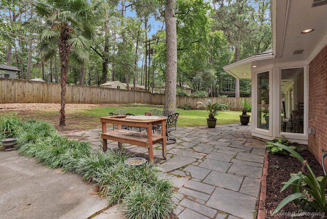 view of patio