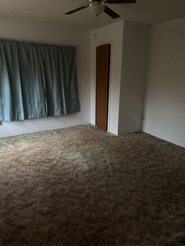 200 W Oklahoma Ave, Sweetwater, TX 79556 - empty room featuring carpet floors and ceiling fan
