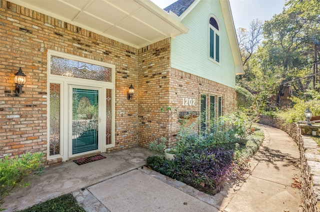 view of property entrance