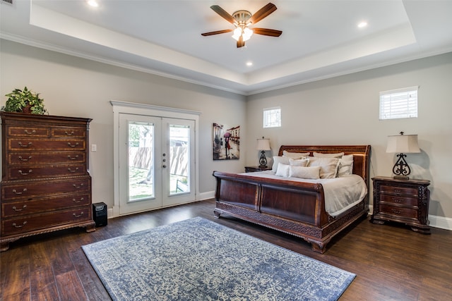 interior space with hardwood / wood-style floors and crown molding