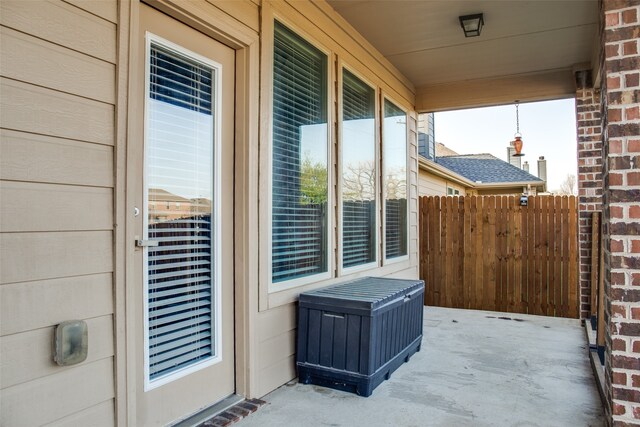 view of patio