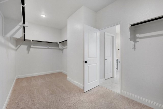 219 Briarwood Dr, Nevada, TX 75173 - walk in closet featuring carpet floors