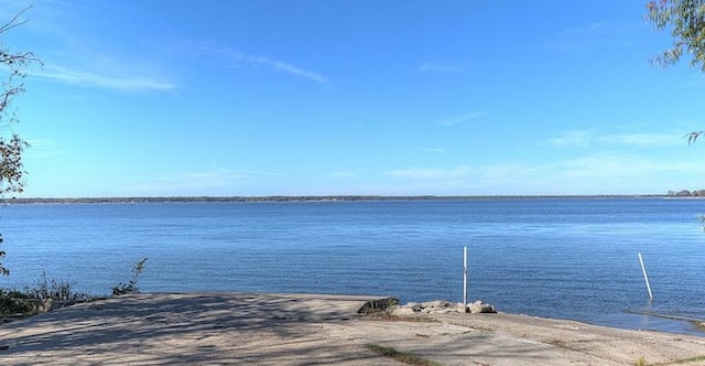 property view of water