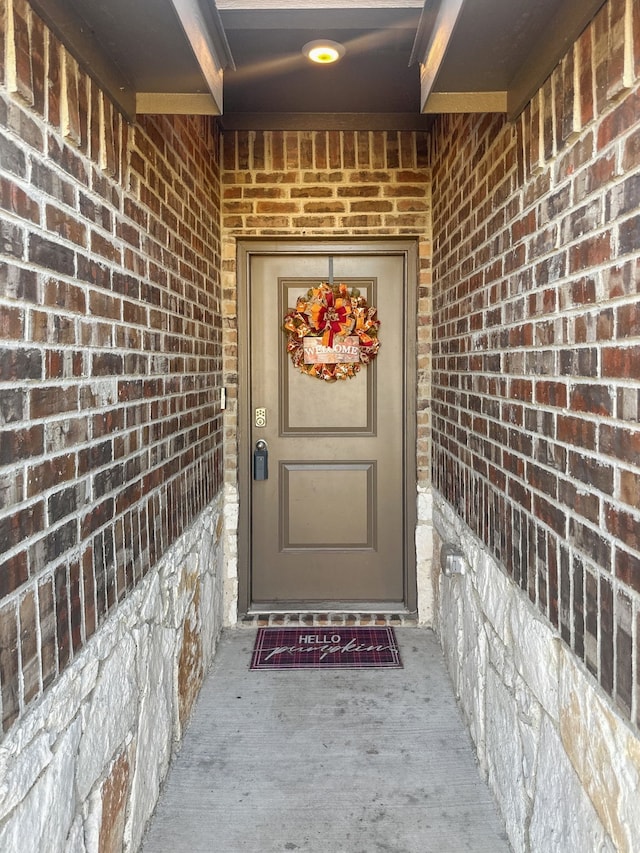 view of entrance to property