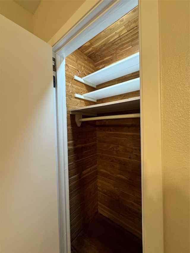 view of closet