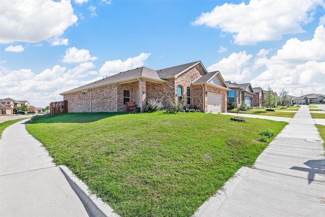 view of property exterior featuring a yard