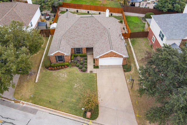 4721 Layla Rd, Arlington, TX 76016 - view from above of property
