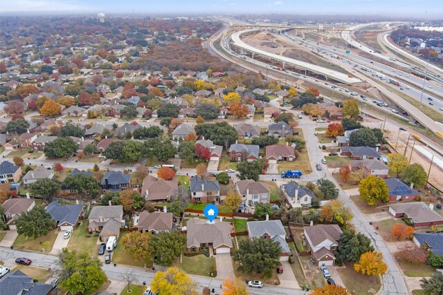4721 Layla Rd, Arlington, TX 76016 - view from above of property