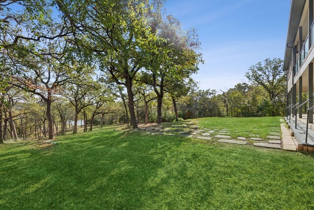 16 Hidden Valley Airpark, Shady Shores, TX 76208 - view of grassy yard