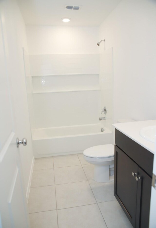 bathroom featuring vanity and tile patterned floors