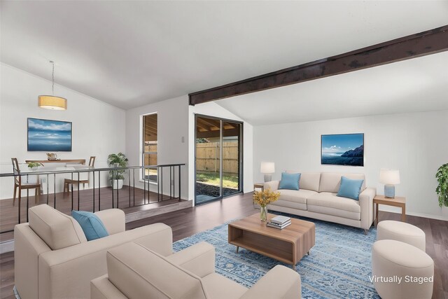 3312 Crater Ln, Plano, TX 75023 - living area featuring wood finished floors and baseboards