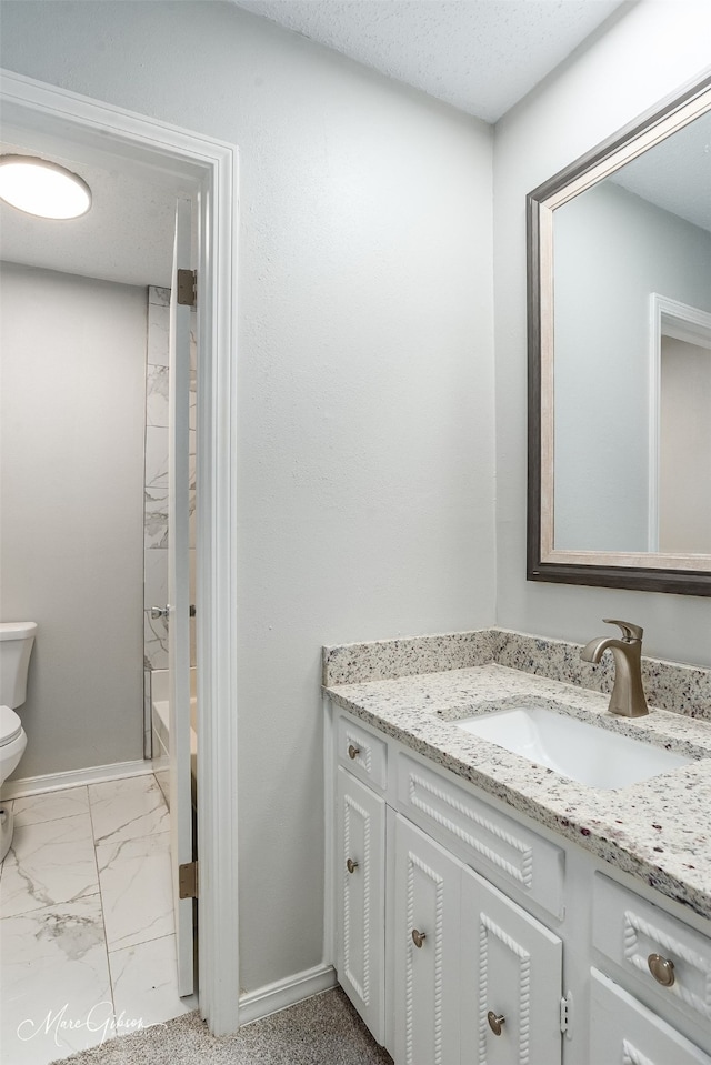 2011 Crabapple, Shreveport, LA 71118 - full bathroom featuring vanity and marble look tiles