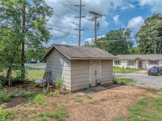 430 W Acheson St, Denison, TX 75020 - view of shed with fence