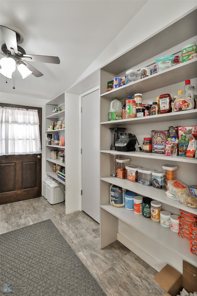 view of pantry