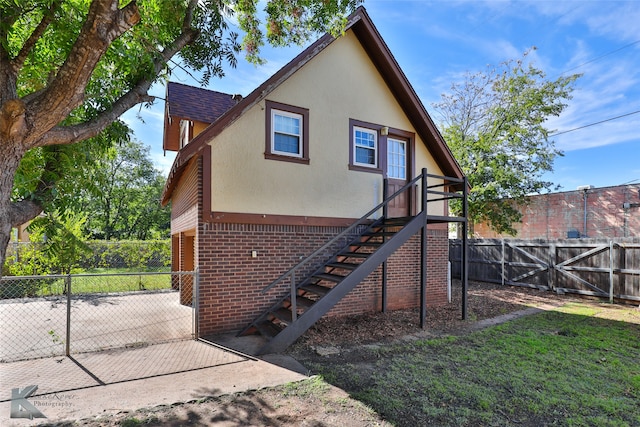 view of rear view of house