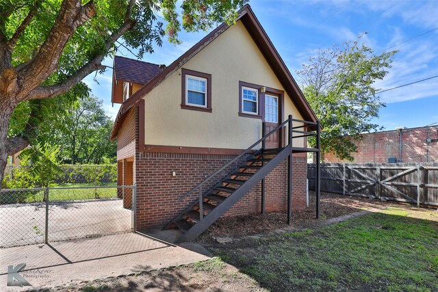 view of rear view of house