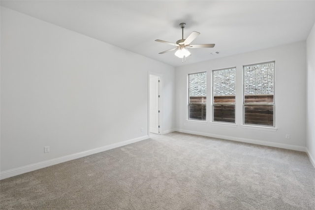1813 Morning Mist Way, Mesquite, TX 75181 - carpeted empty room featuring baseboards and a ceiling fan