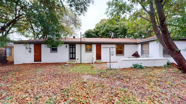 view of ranch-style house