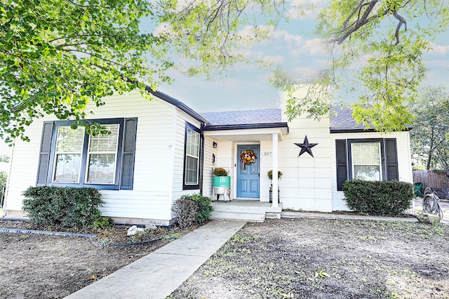 view of ranch-style house