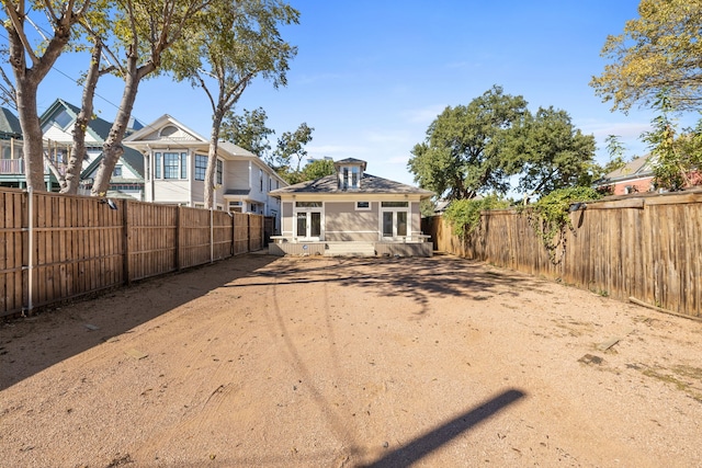 view of rear view of house