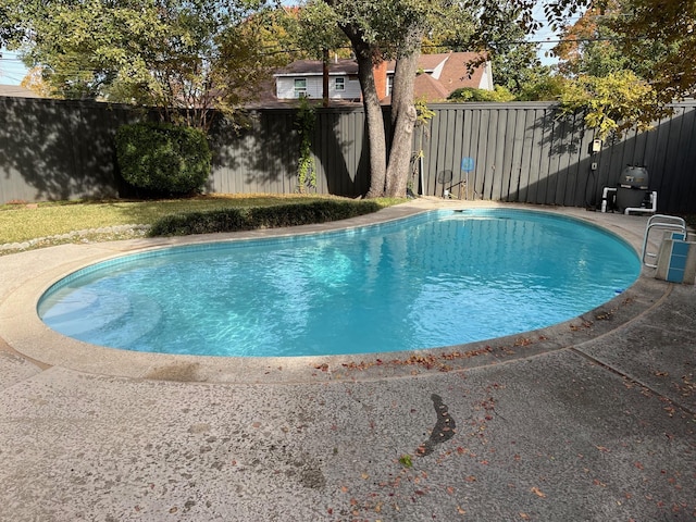 view of pool