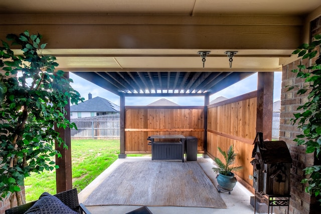 view of patio / terrace