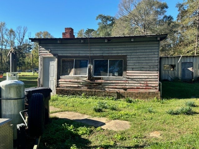 view of rear view of property