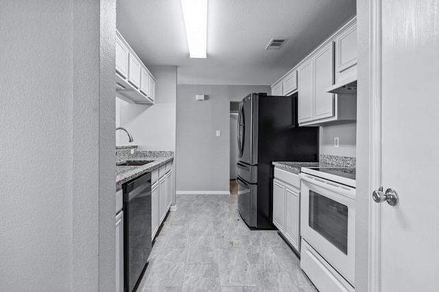 kitchen featuring white cabinetry, sink, and stainless steel appliances