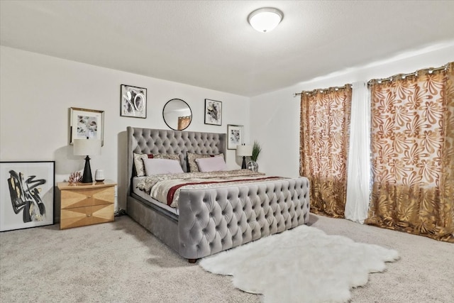 bedroom featuring carpet floors