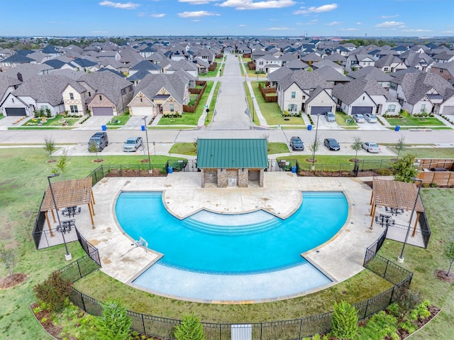 view of pool