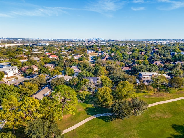 aerial view