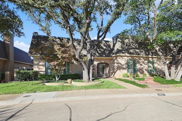 view of tudor house