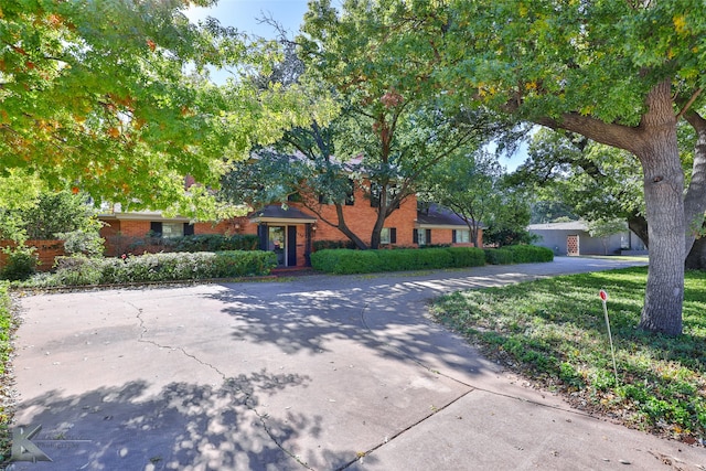 view of ranch-style home