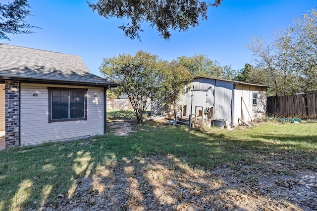 4007 Frisco Ct, Granbury, TX 76048 - view of yard with an outbuilding and a storage shed