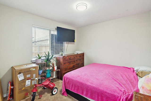 bedroom with carpet flooring