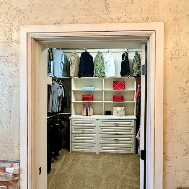 view of closet