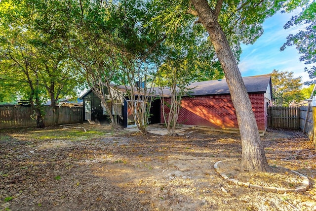 view of rear view of house