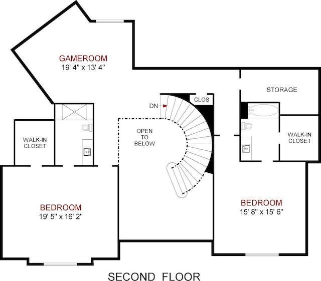 2 Manzano, Dallas, TX 75230 - room layout
