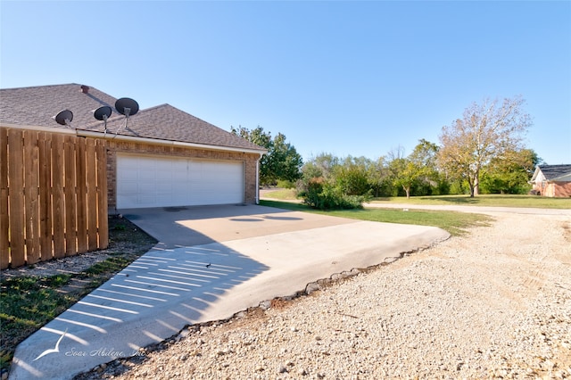 view of property exterior