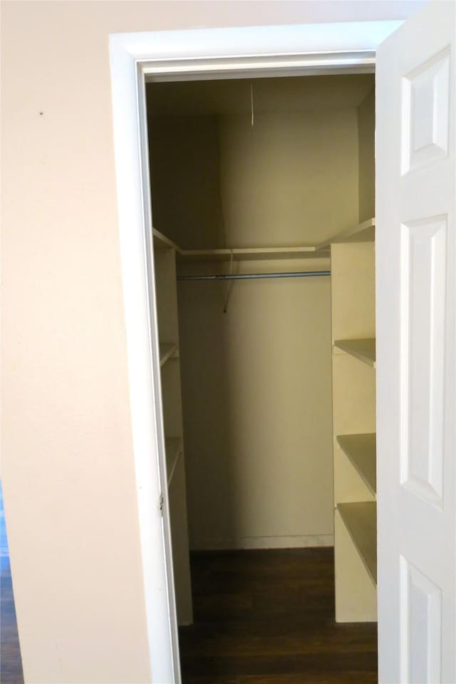 view of closet