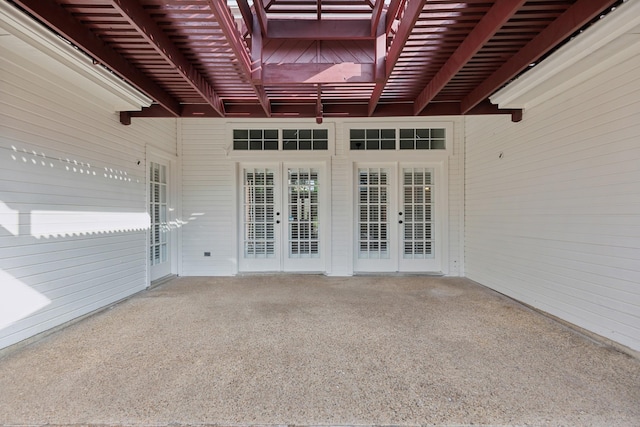 1920 Templehill Dr, Plano, TX 75075 - unfurnished sunroom featuring french doors